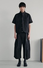 JCAESAR STUDIO Pleat denim Shorts