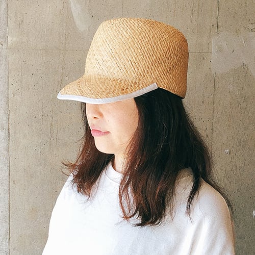 Raffia Natural Cap ラフィア キャップ ナチュラル 帽子 | gohat