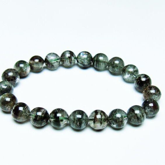 グリーンファントム ブレスレット 9mm 一点物 メール便可 [M便 1/10] 111-44139