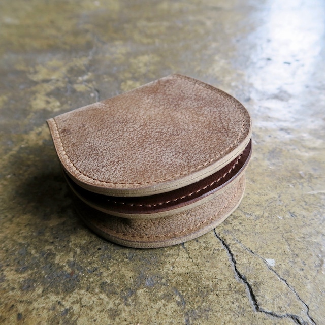 CARTRIDGE COIN CASE    KUDU ITALIAN LEATHER