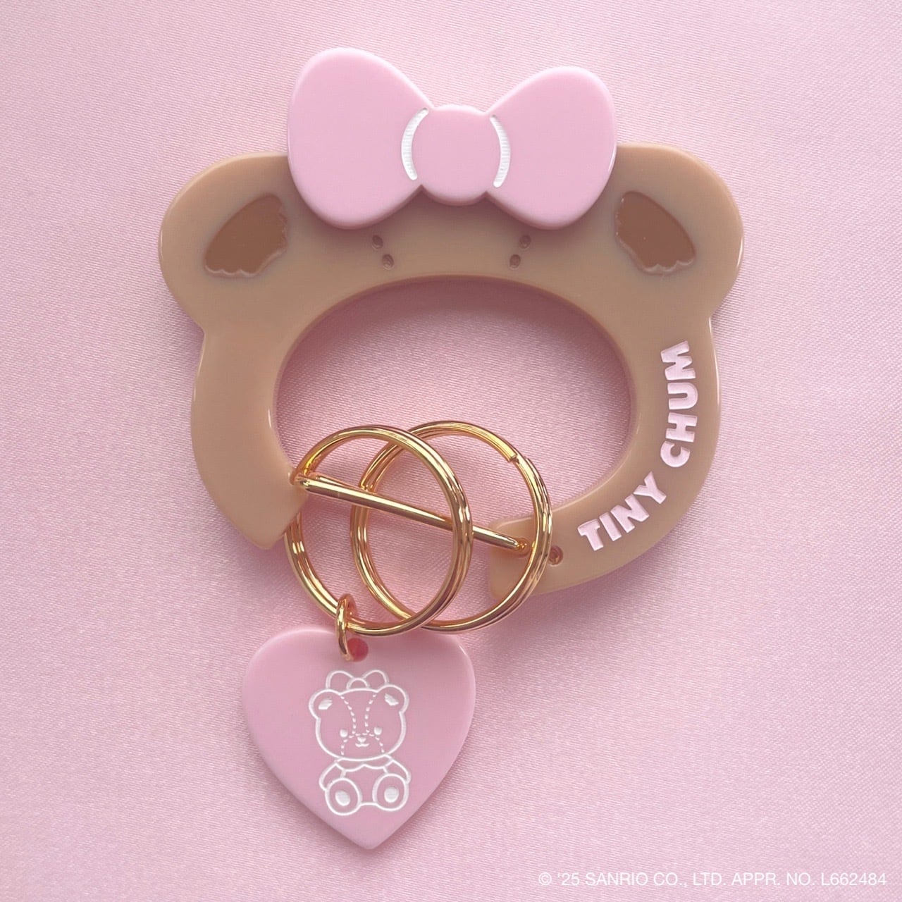 サンリオ 伊勢丹 TODIARIES タイニーチャム　ピンク カラビナ TODIARIES × FANCY SANRIO CHARACTERS・TINY CHUM カラビナ / PINK