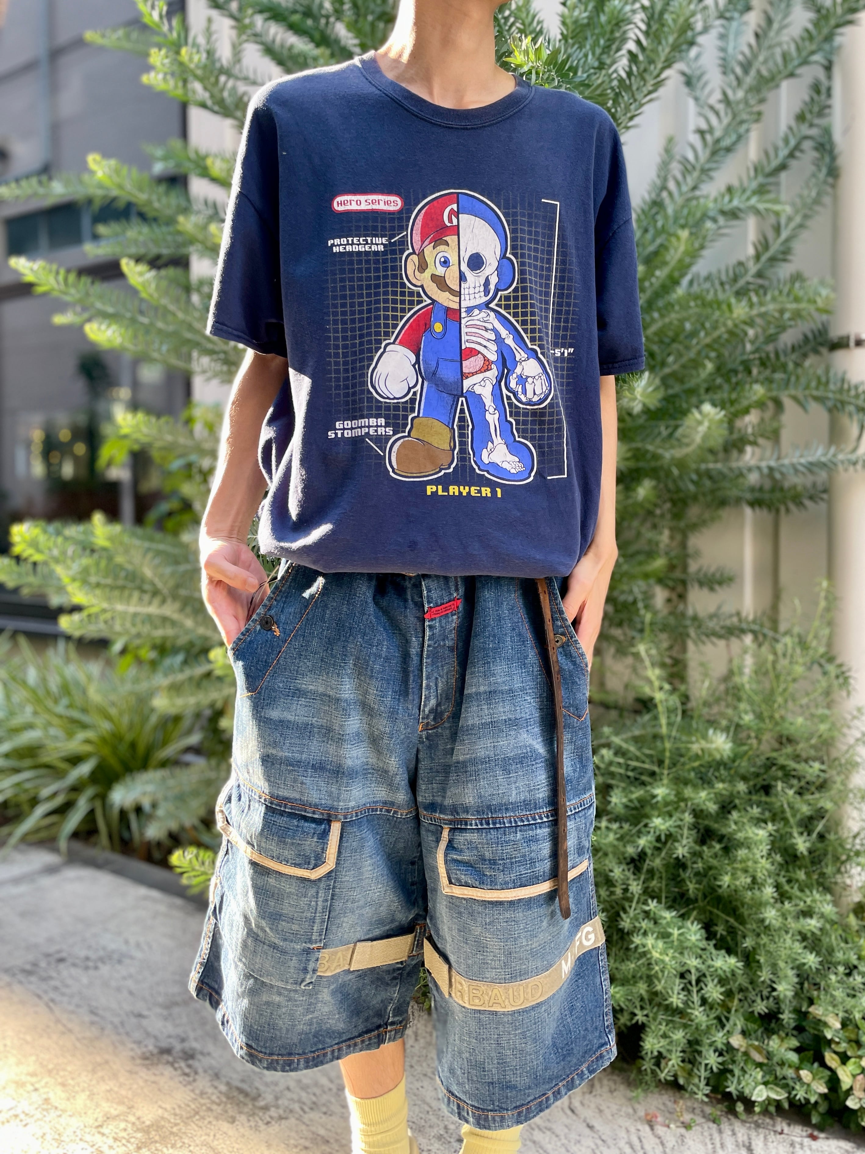 MARITHE FRANCOIS GIRBAUD Shuttle Pants Denim Shorts / マリテ