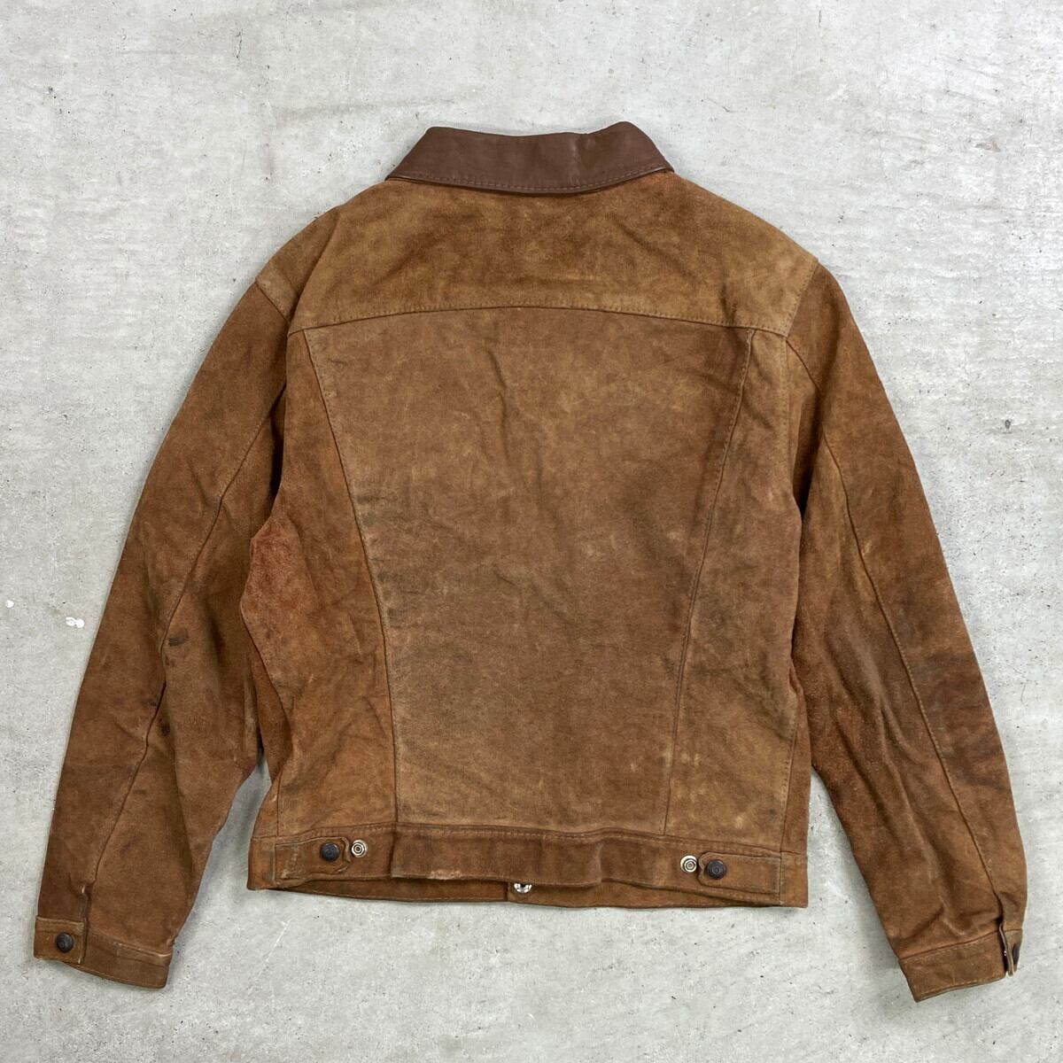 50年代 ショートホーンタグ Levi's リーバイス 3rdタイプ スエード