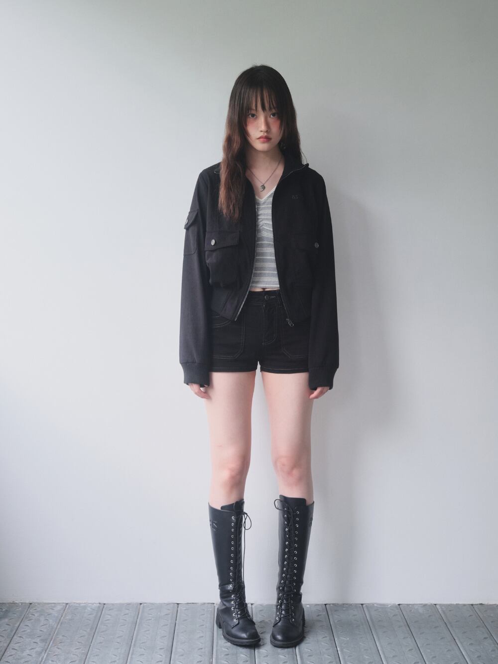 as”on] POSET CORDUROY JACKET 正規品 韓国ブランド 韓国通販 韓国代行