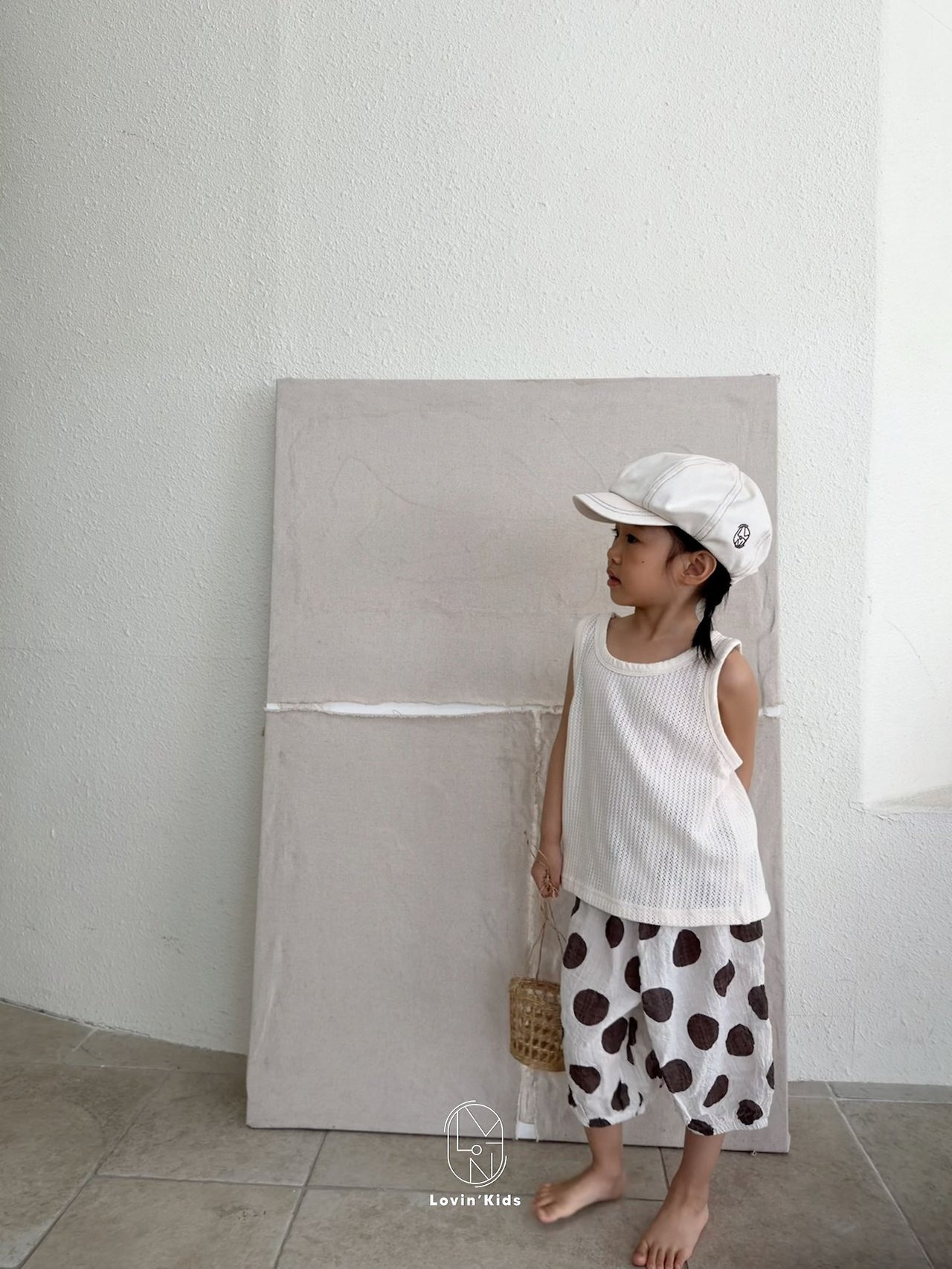 [Lovin' Kids] Air Cotton Sleeveless / [러빈] 에어코튼나시