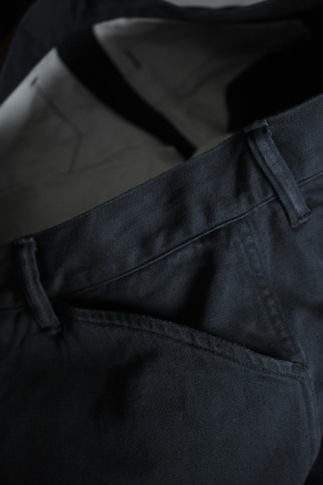 BAUTH / SATIN FLISCO PANTS (CHARCOAL)