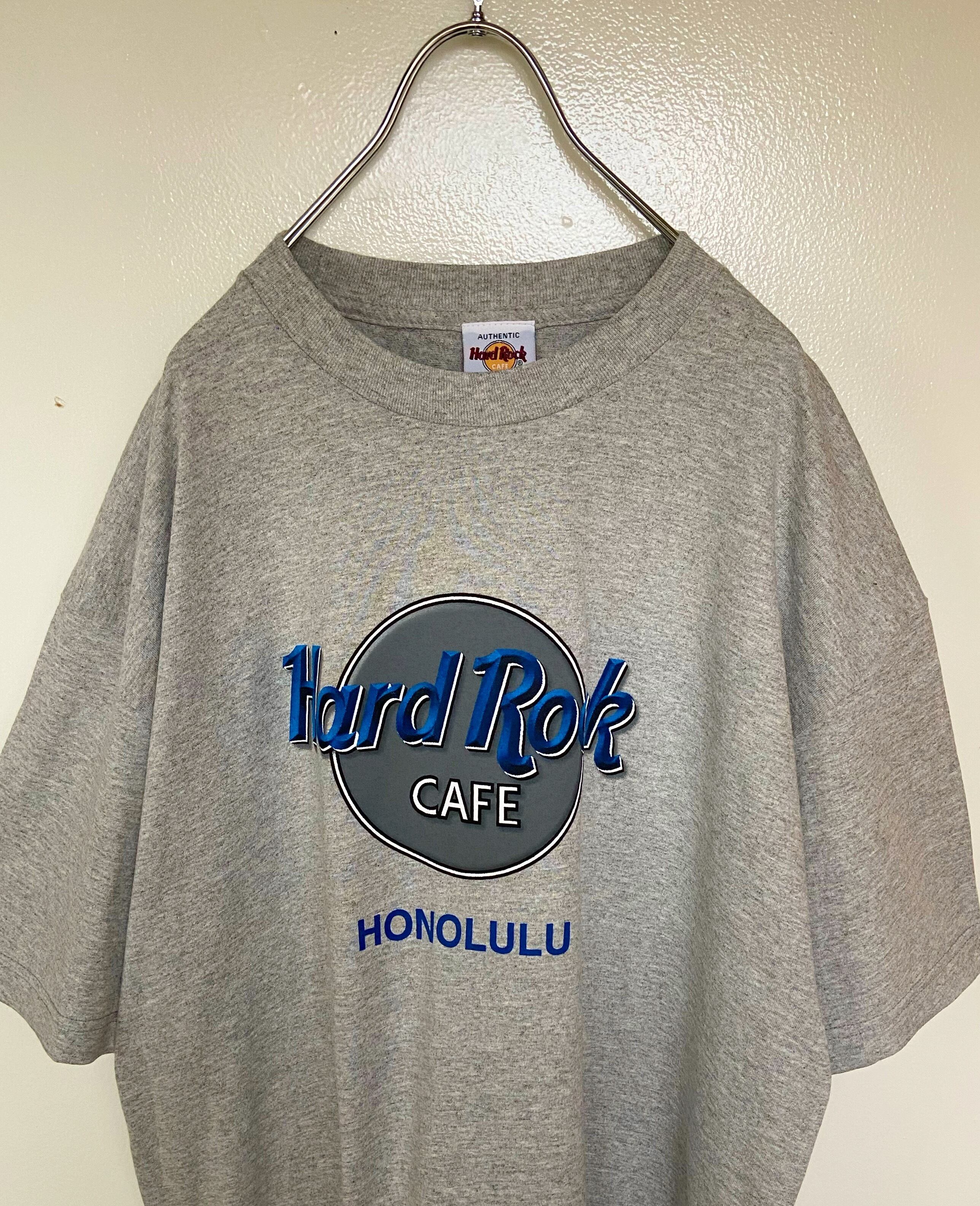 新品 90s Hard Rock Cafe/ハードロックカフェ 半袖シャツ オーバーサイズ ホノルル