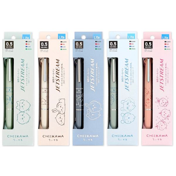ちいかわ JETSTREAM 4&1 Lite 5種類セット | ぶんぐマート