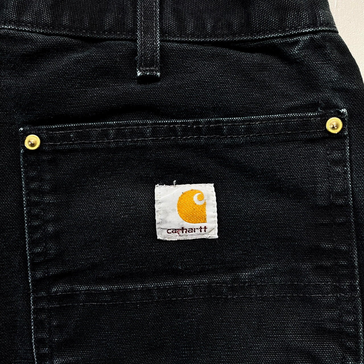 Carhartt カーハート USA製 ダブルニー ダック地ワークパンツ 