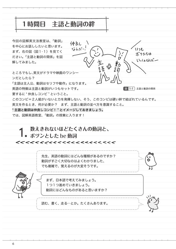 中学→高校の英文法が図解でわかるノート 基礎編 #動詞と踏み出そう
