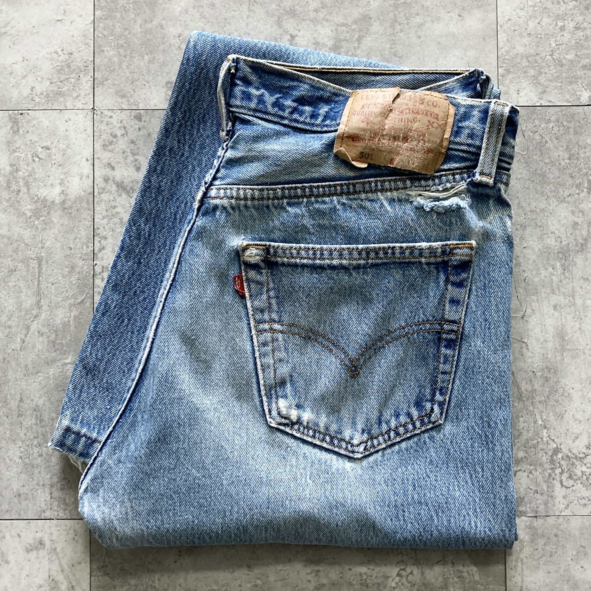 W33 L36】90's US.Levis 501xx リーバイス サンベニート工場(553