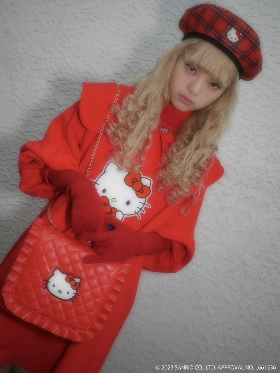 ハローキティ トレーナーワンピース