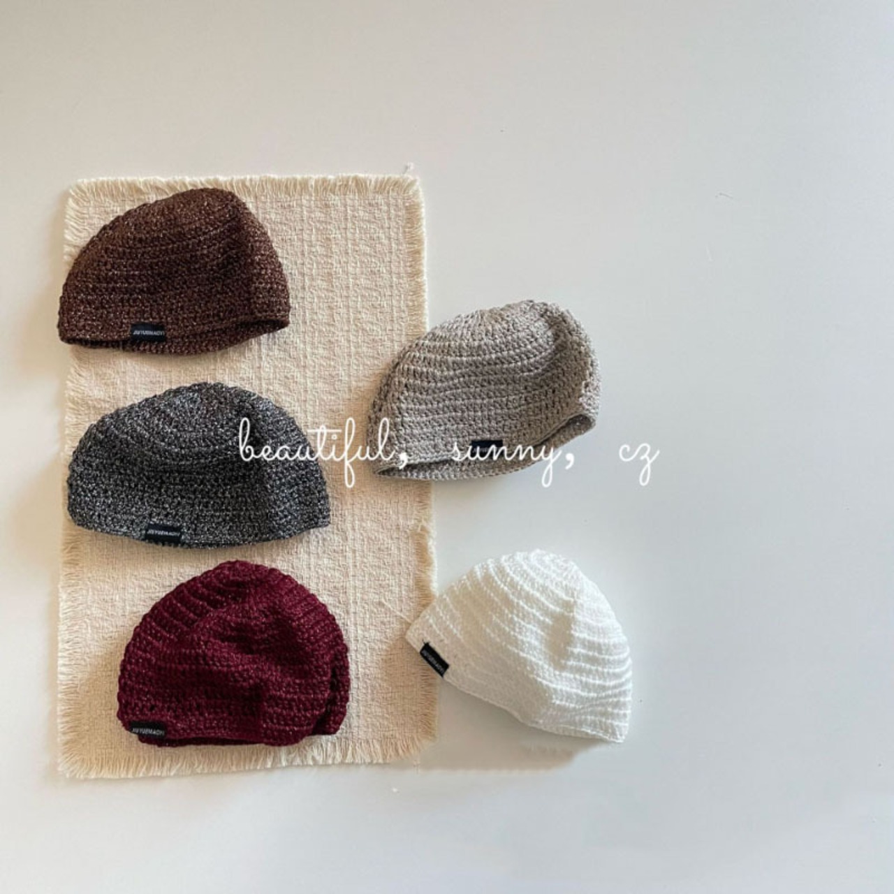 GOODSメタリック感ニット帽