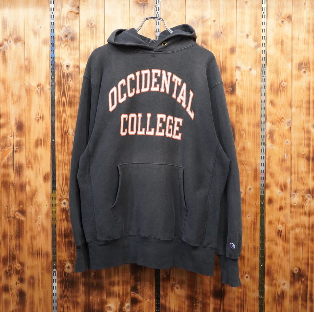 90s champion reverse weave ブラック XL/チャンピオン リバース 