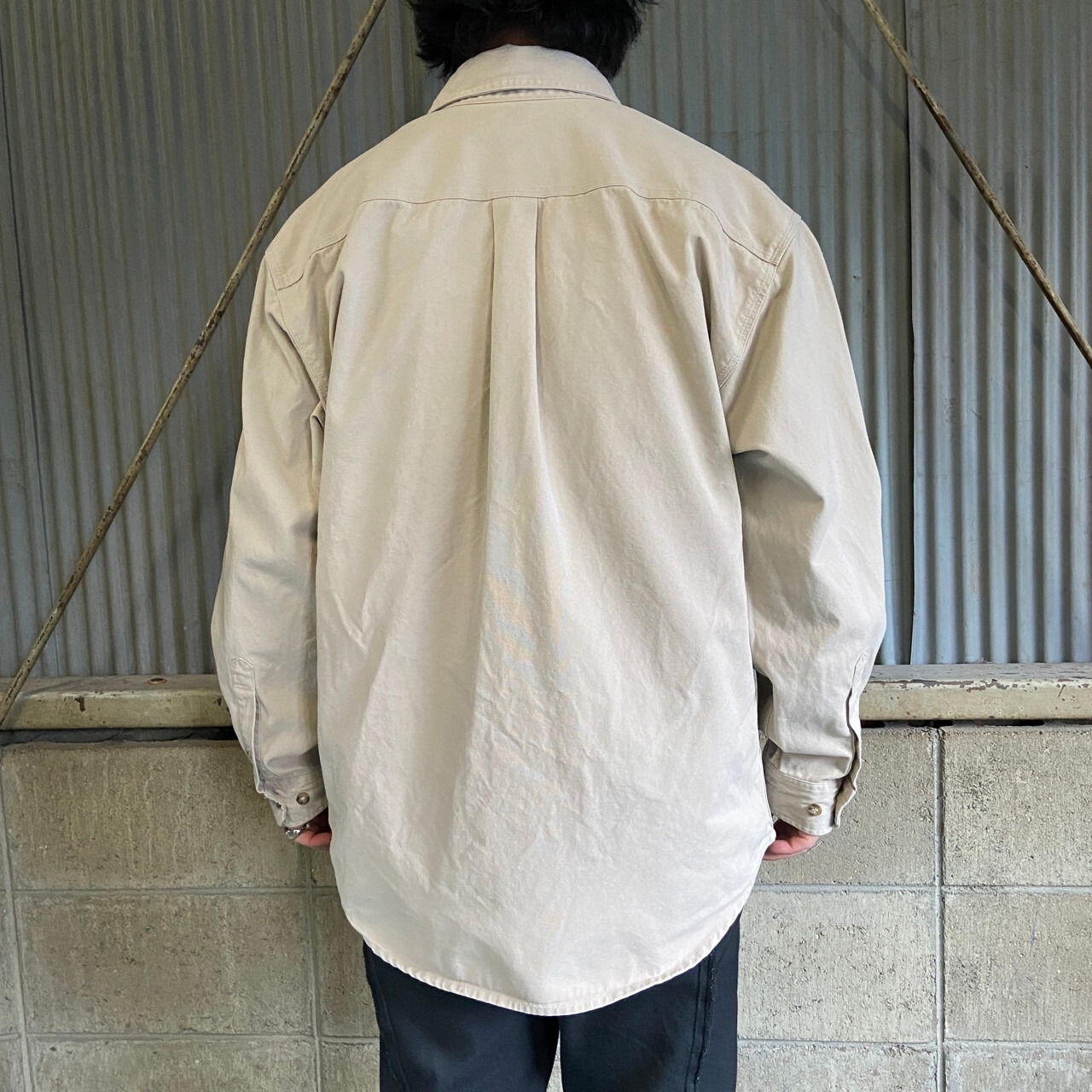 Carhartt カーハート 長袖 コットンシャツ メンズXL相当 古着 90s 