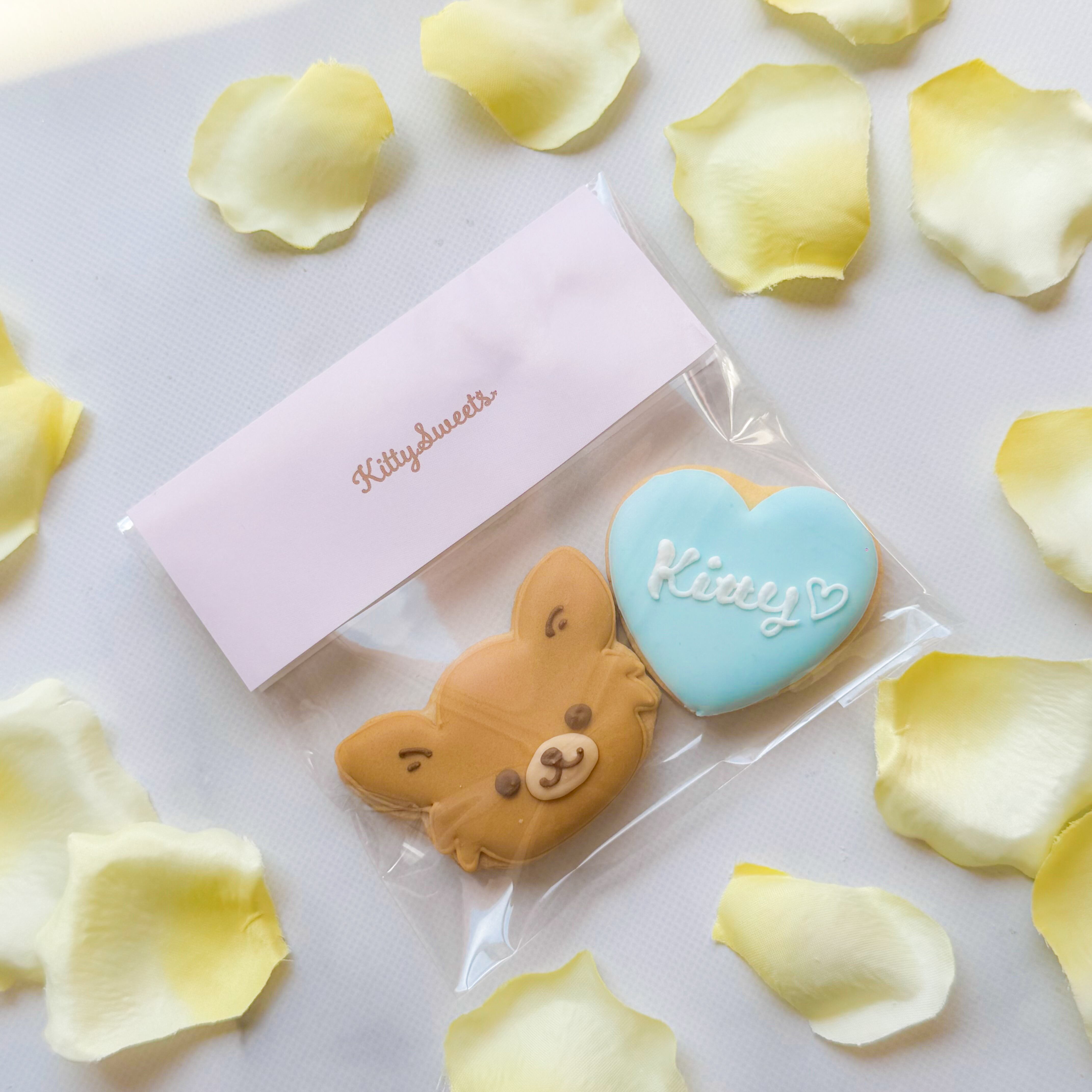 チワワ＋ハート】アイシングクッキー2枚セット | ［公式オンライン