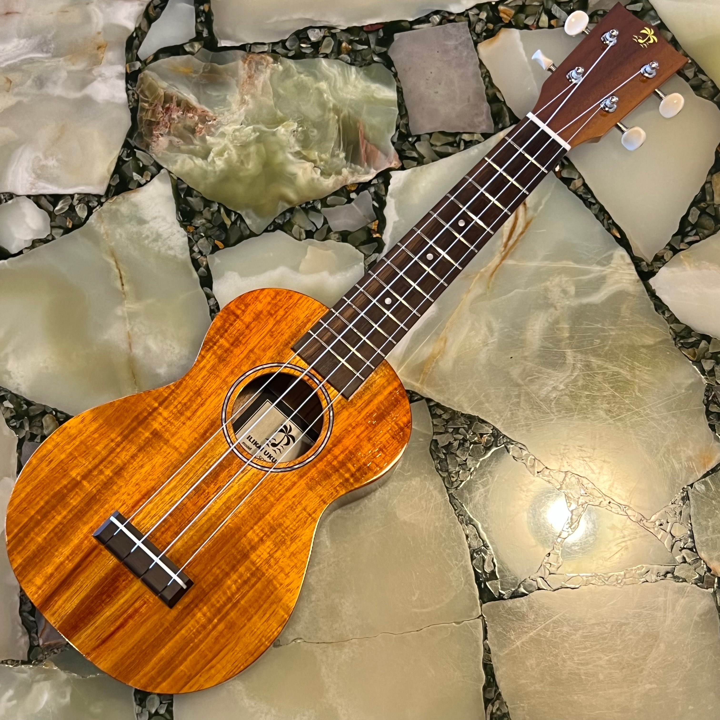 新品 選定品 調整後発送 ILIKAI ソプラノウクレレ IL-SOP-4KSGG