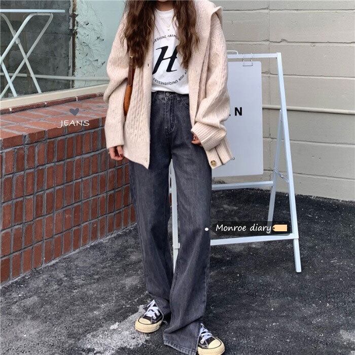 グレージーンズ ハイウェストウェストスリムパンツ レディースオータムウィンタールーズ 秋物 冬物 モンロー65648507283