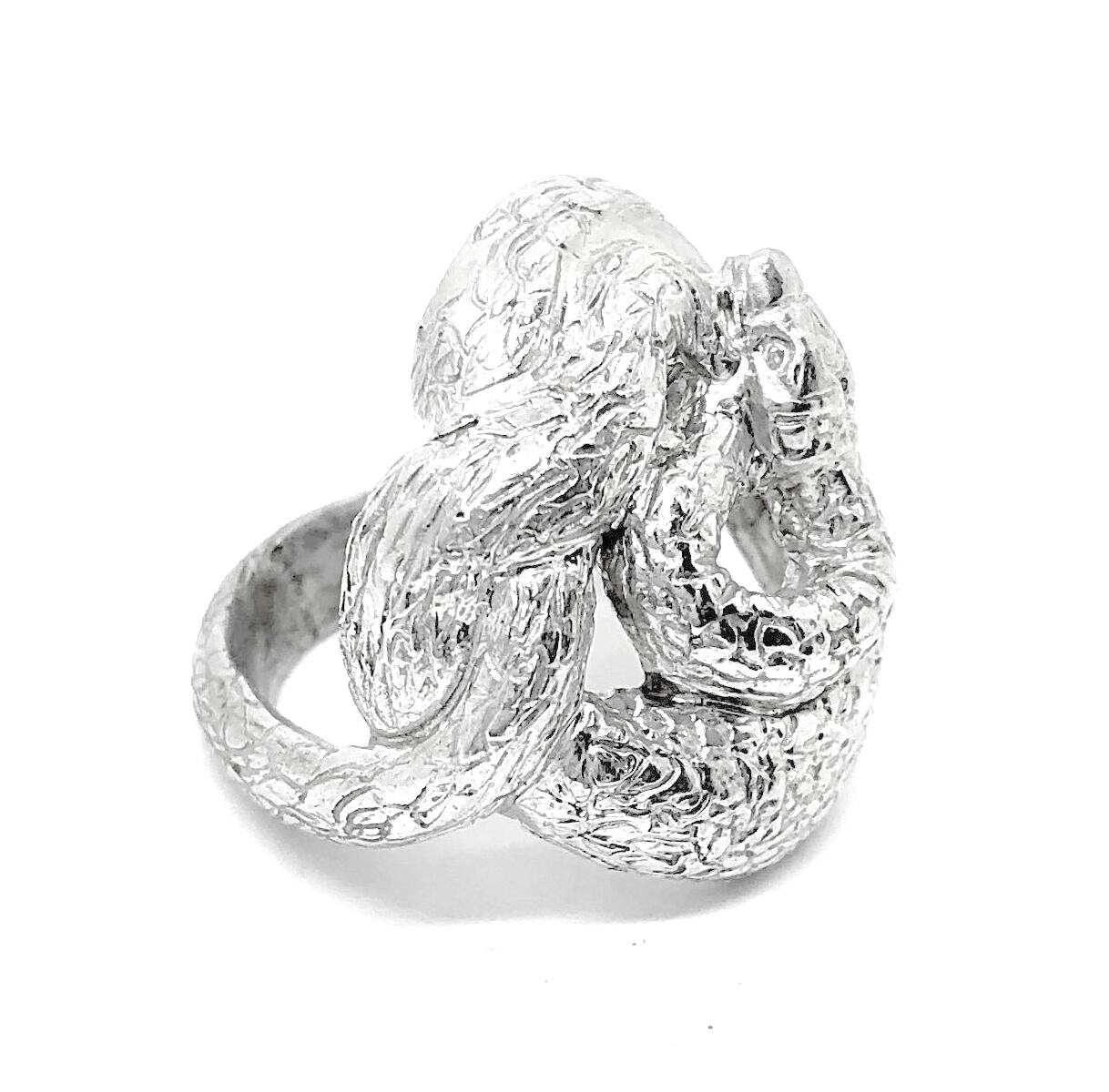 イルルヤンカシュ リング【生き物図鑑】【蛇シリーズ】【シルバー925