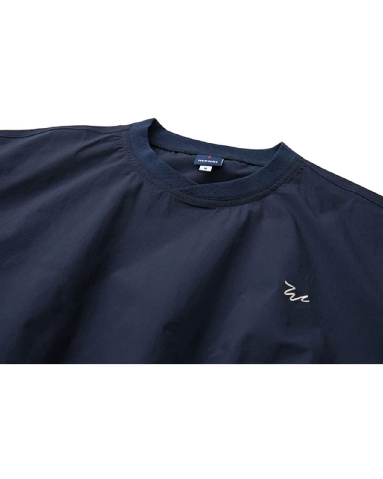 刺繍ロゴクルーネック長袖Tシャツ　S0693