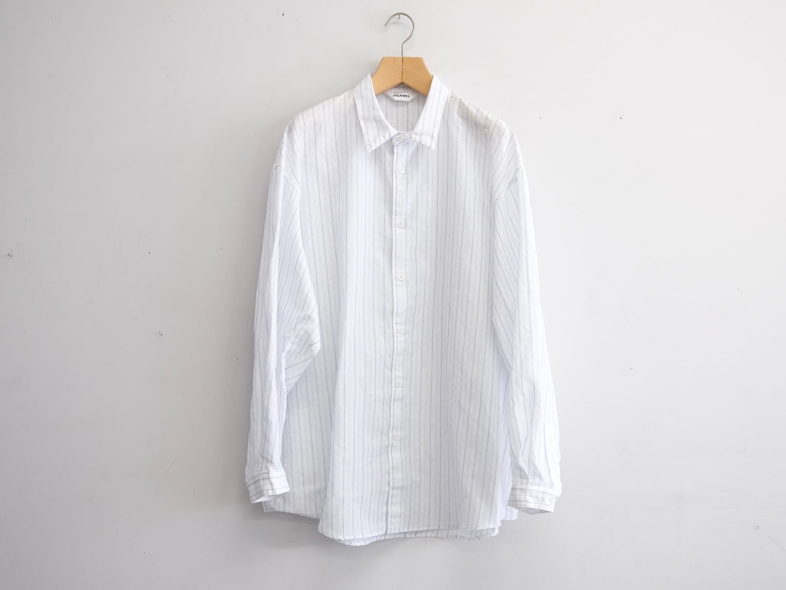 DIGAWEL” Oversized stripe shirt Stripe” | Lapel online store