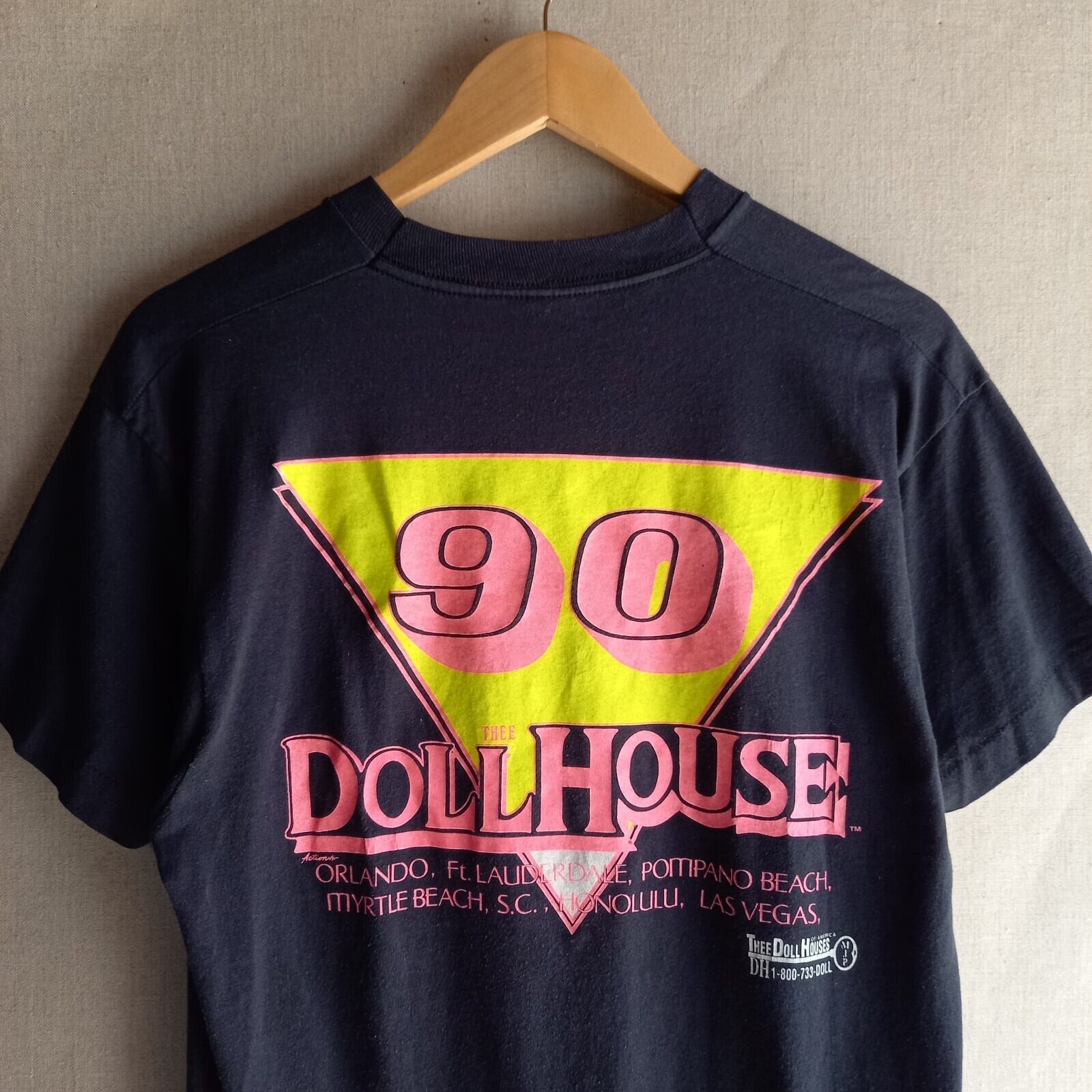 90s doll real clothes inc tee L black