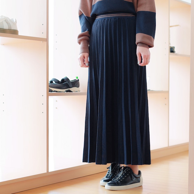 Boutique Ordinary / ブティーク オーディナリー 針抜きプリーツスカート| 手洗い可・軽量!ウエストゴムで楽に細見え叶う大人の旬プリーツ