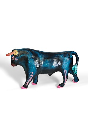 ヴィンテージ雑貨 ハンドメイド メキシコ紙彫刻（アレブリヘ）