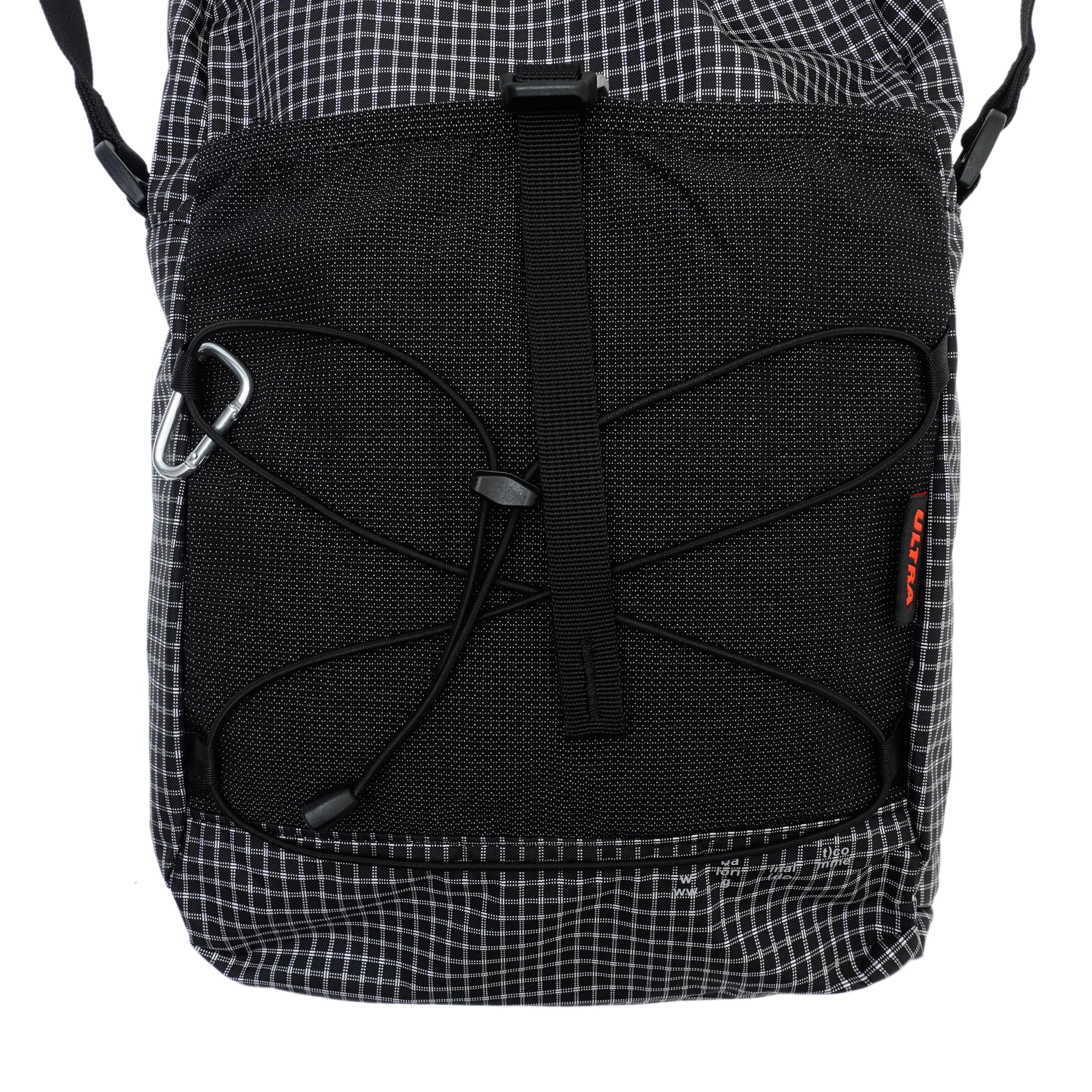 BAL / SPEAKEASY ULTRA GRID LOAM&LANE SHOULDER (BLACK / WHITE) | SO