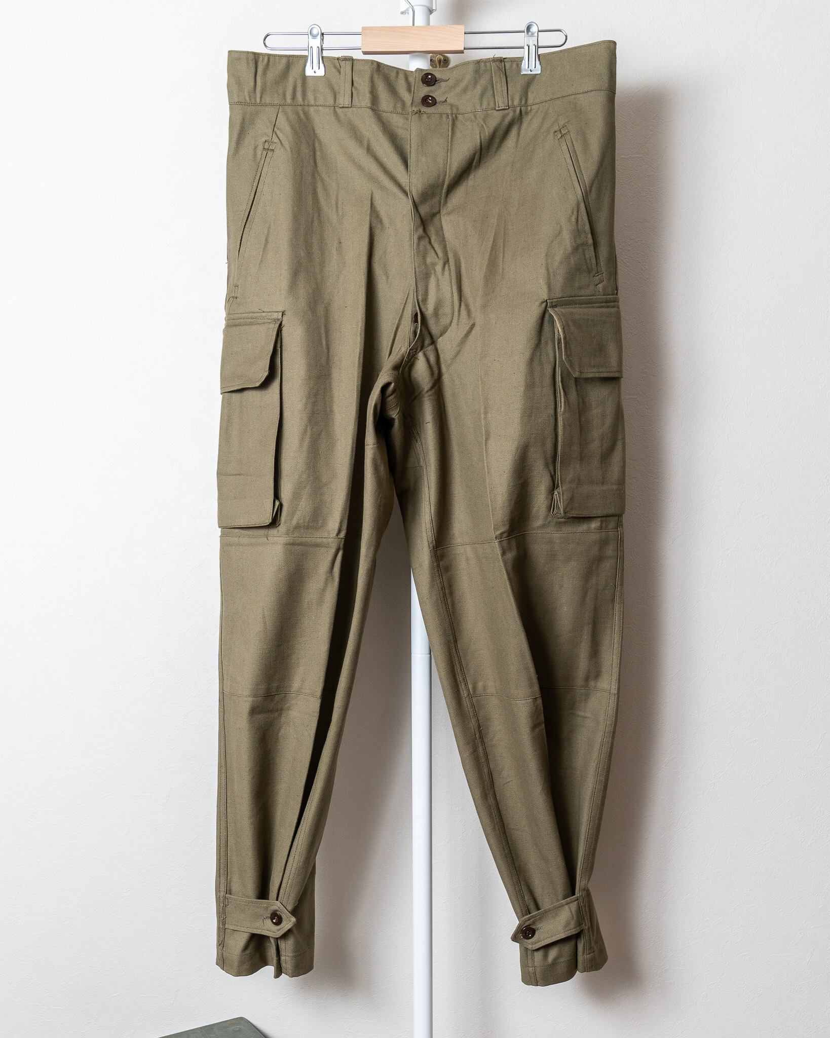 【DEADSTOCK】French Army M-47 Trousers Early Model Size35