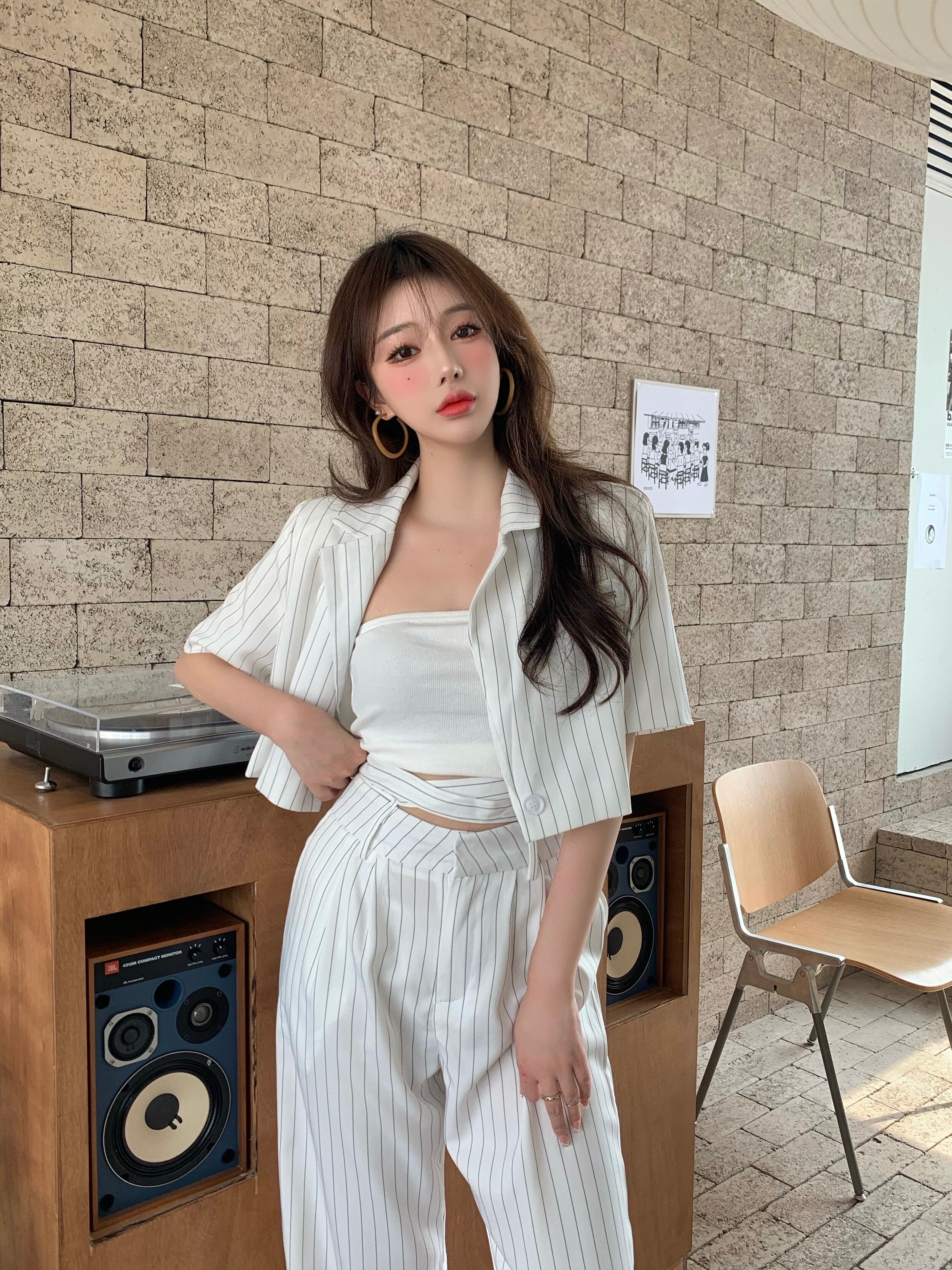 ブラックルーズ半袖スリーブジャケット 薄手パンツ ショート ハーフスリーブ ブラックストロベリース89450969589