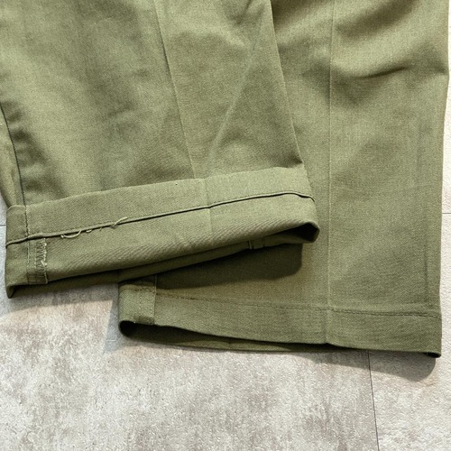 80s アメリカ軍 実物 OG507 ユーティリティパンツ 32/31 詳細写真16