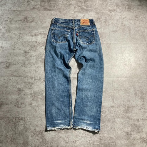 【W30 L30】 メキシコ製 usa levi's blue 501xx 詳細写真6