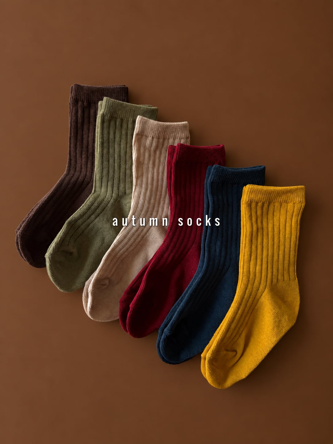 6set  autumn socks ③（10〜22cm）4526