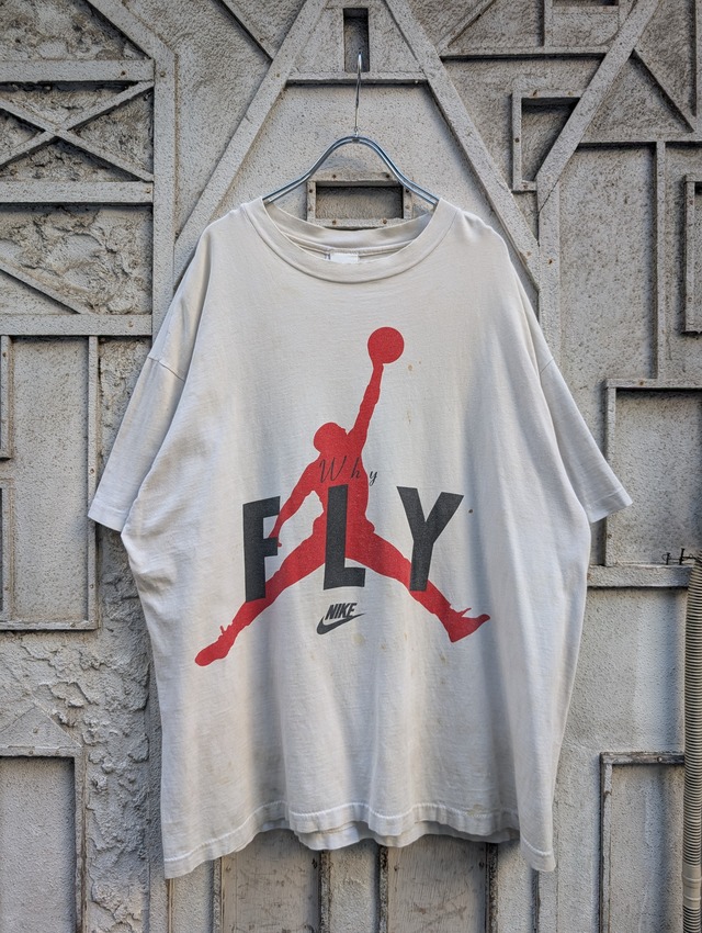 "NIKE" print tee / MICHAEL JORDAN