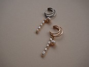 【 PURE 】swing pearl ear cuff no.1
