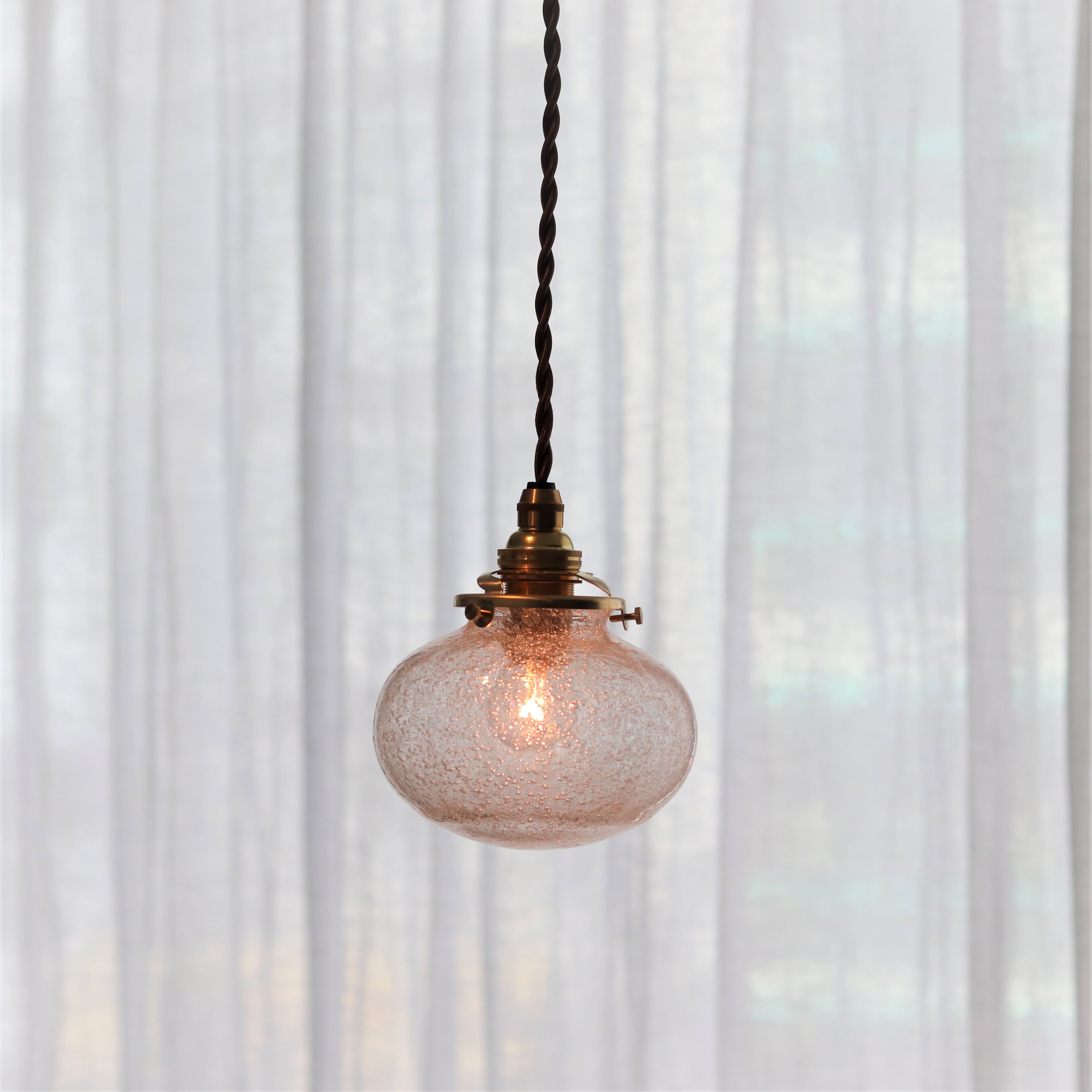 照明】ペンダントランプ 平球 泡【4531】 | ジーフラットインテリア