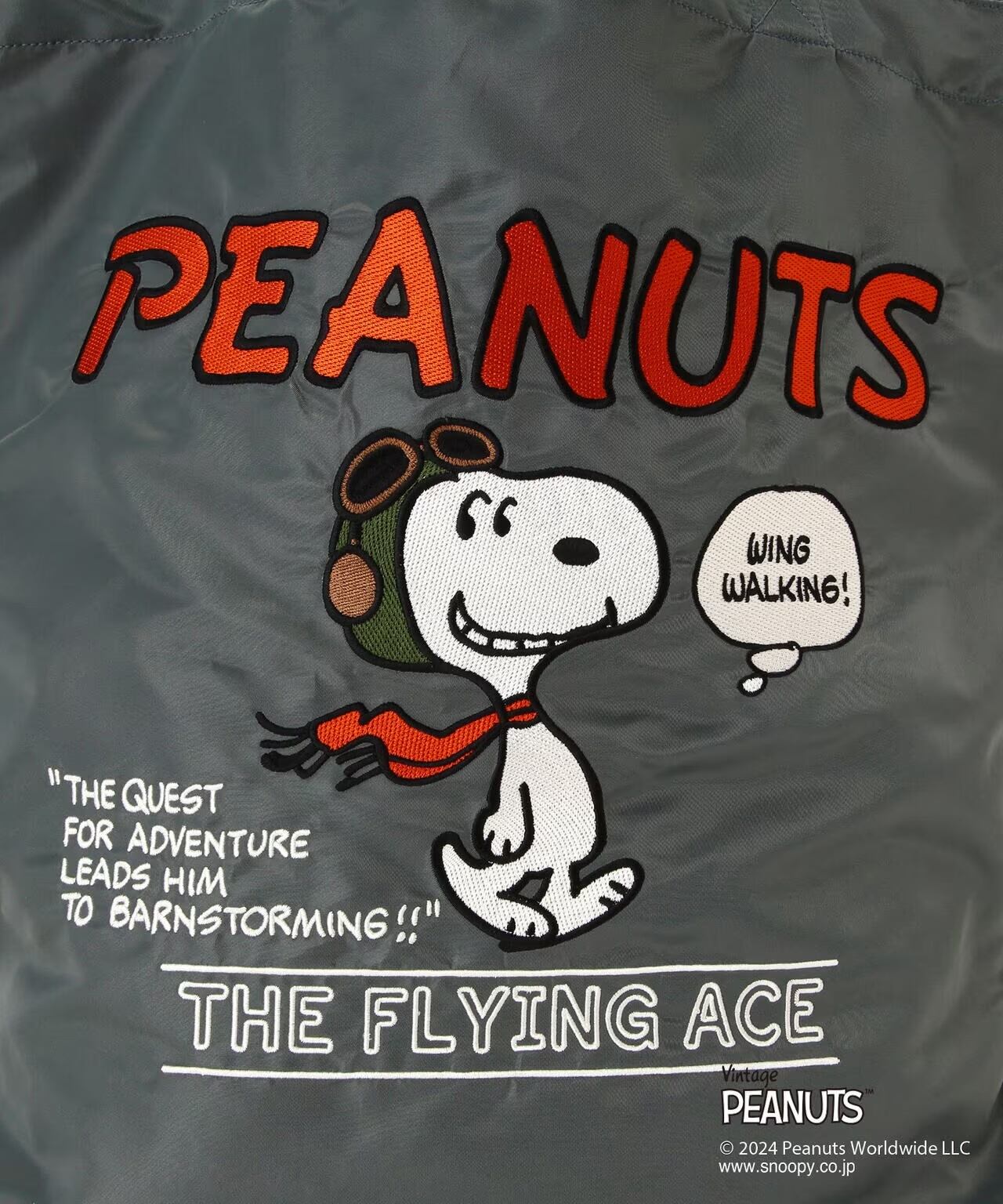 AVIREX × PEANUTS TOTE BAG 
