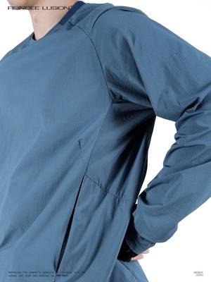 REINDEE LUSION 26AW QUICK-DRY ZIPPER POCKET LONG SLEEVES T-SHIRT
