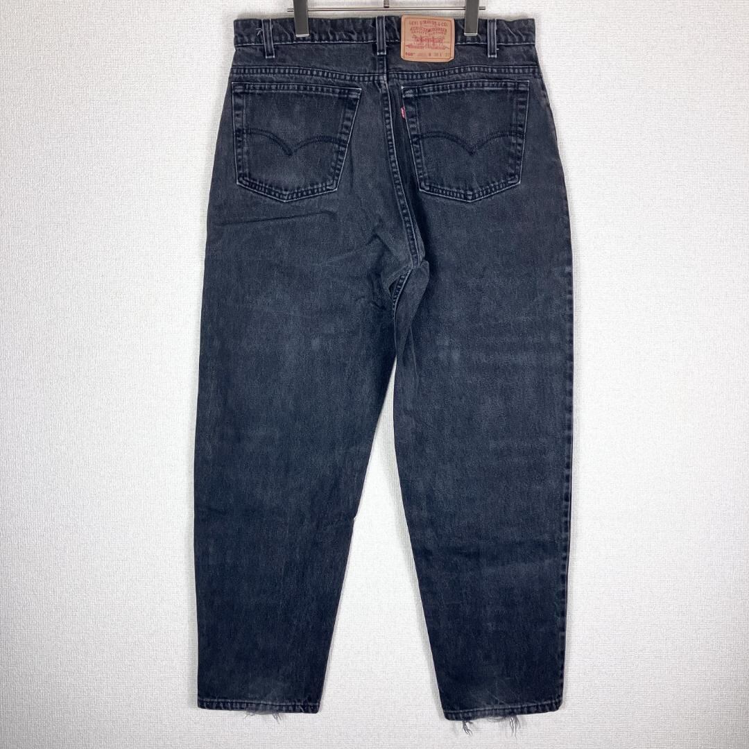 リーバイス560 W38 ブラックデニム 黒 USA製 90s パンツ 7591