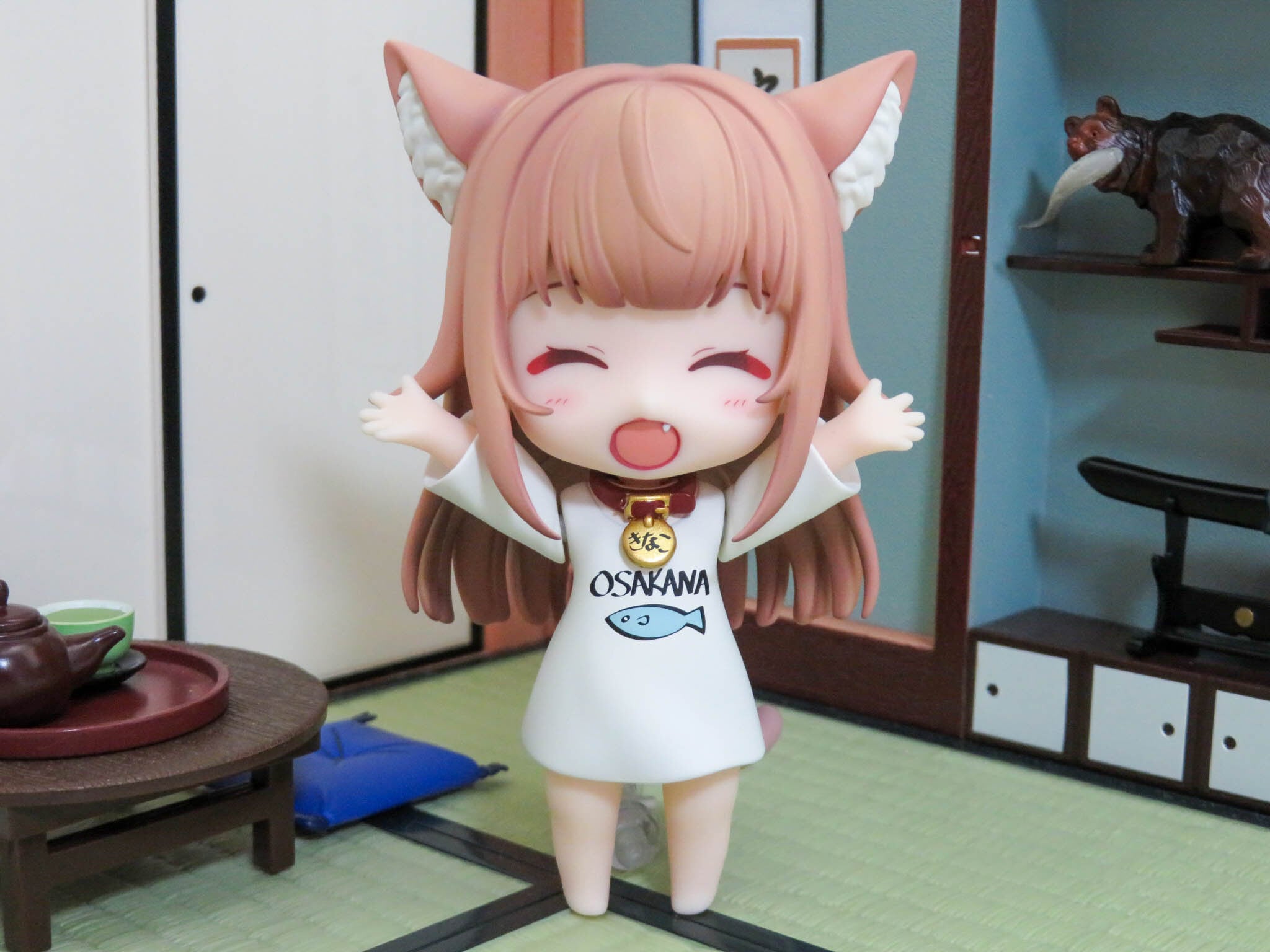 再入荷（A−ランク）【2831】 きなこ 髪パーツ 猫耳ロング