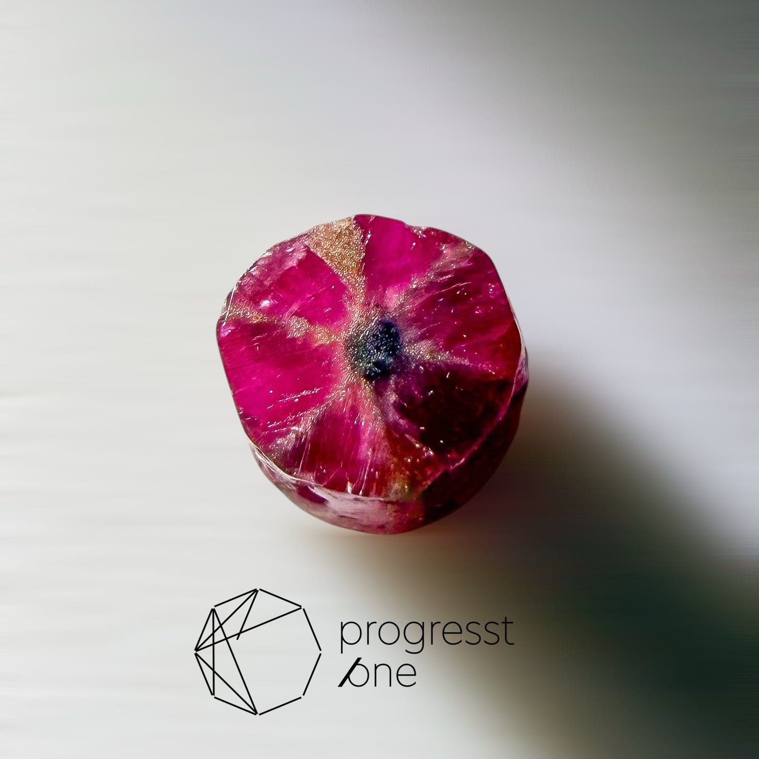 トラピッチェルビー0.31ct | progresstone