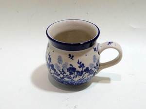 ポーリッシュポタリー　マグカップ200ｍｌ　電子レンジ/オーブン/食洗器対応