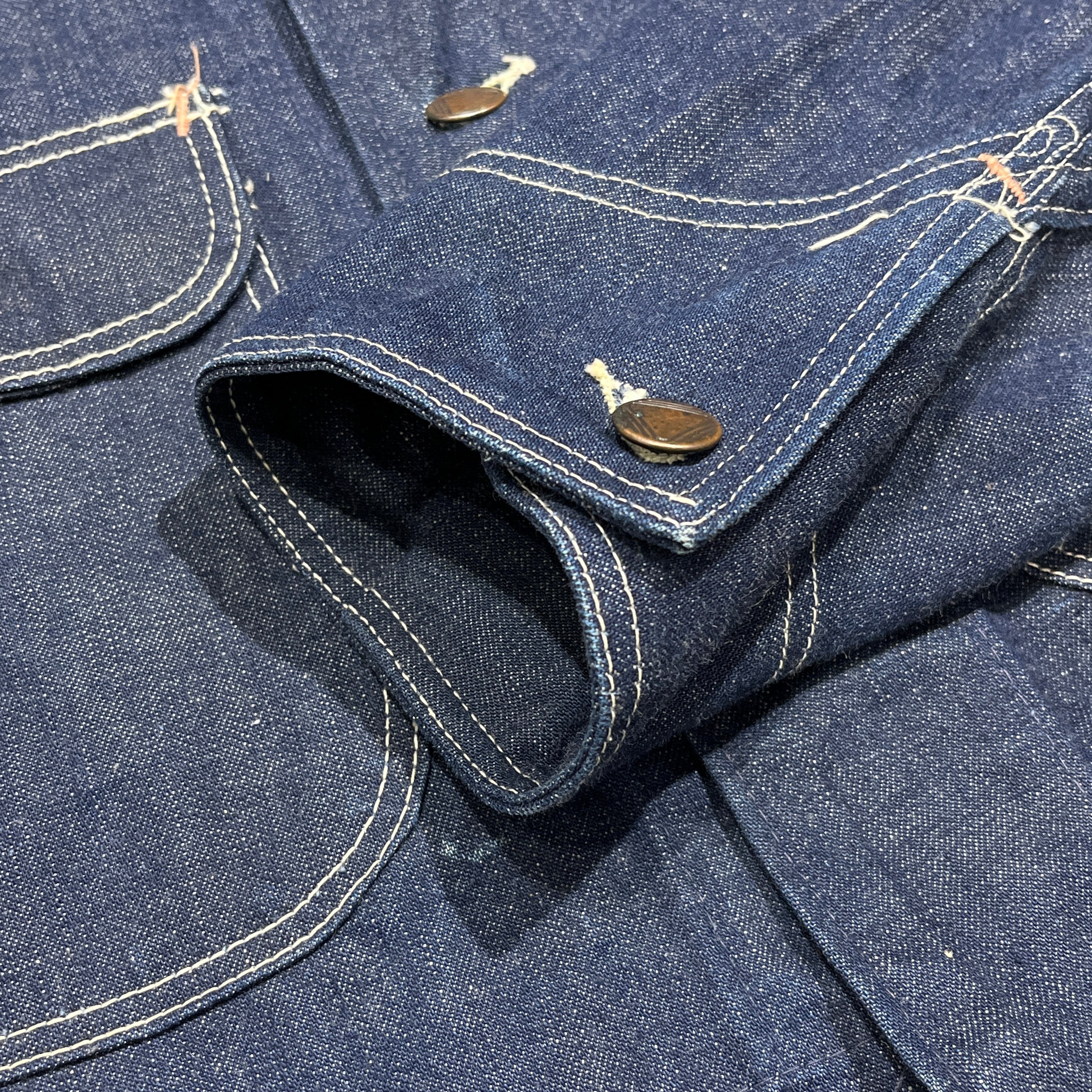 50s Sears Roebuck Drum Mejor Denim Coveralls Dead Stock 50年代