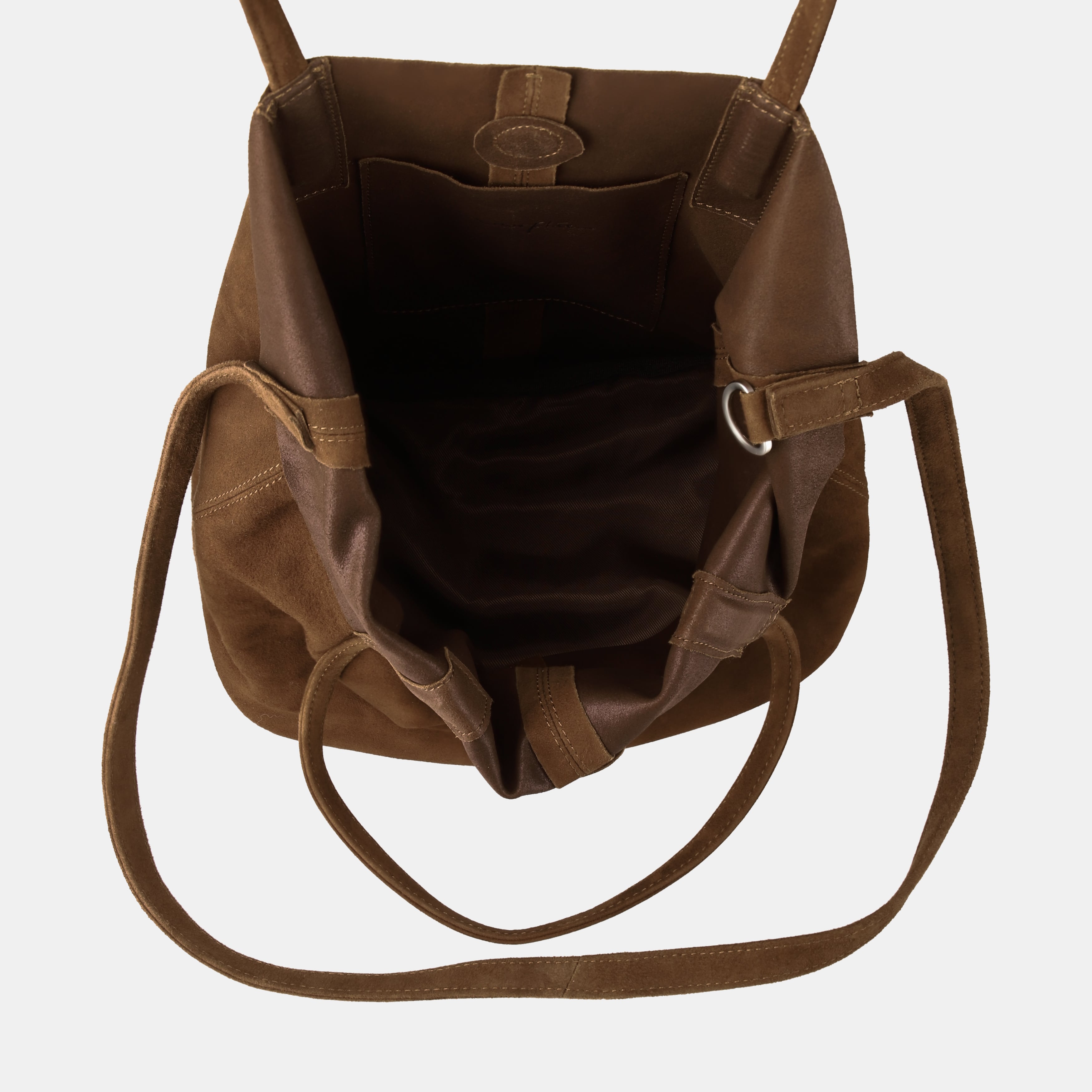 3WAY MEDIUM TOTE（M）OIL SUEDE BROWN | Morphee（モルフェ）