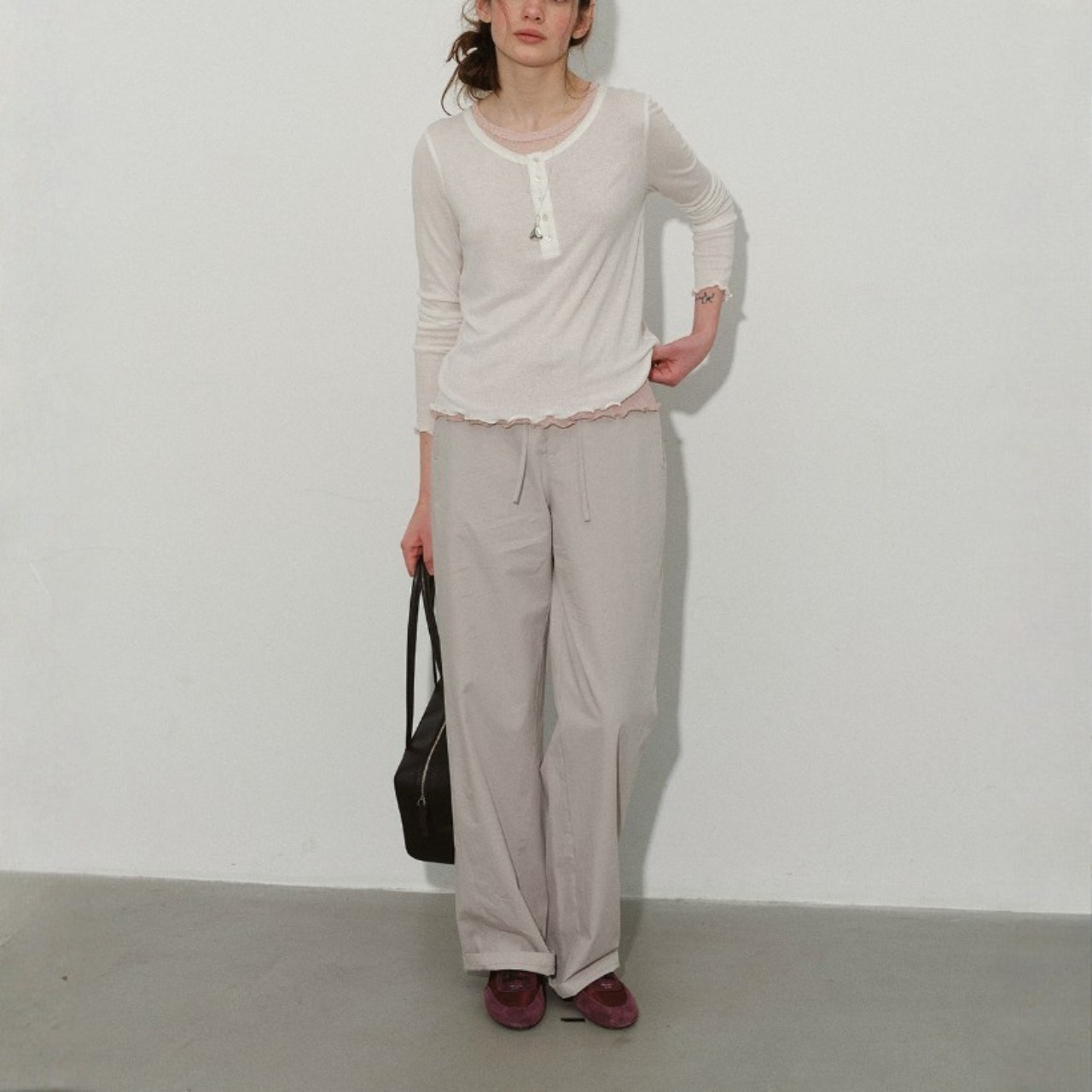 Éclat Layered Frill Top F0617