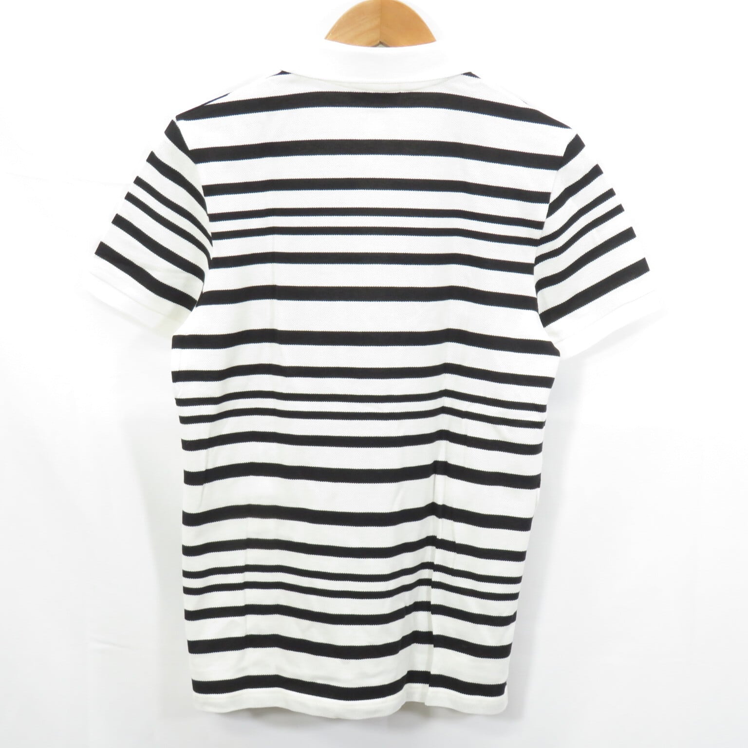 MAISON KITSUNE ボーダー 鹿の子 ポロシャツ sizeS/メゾンキツネ 美品