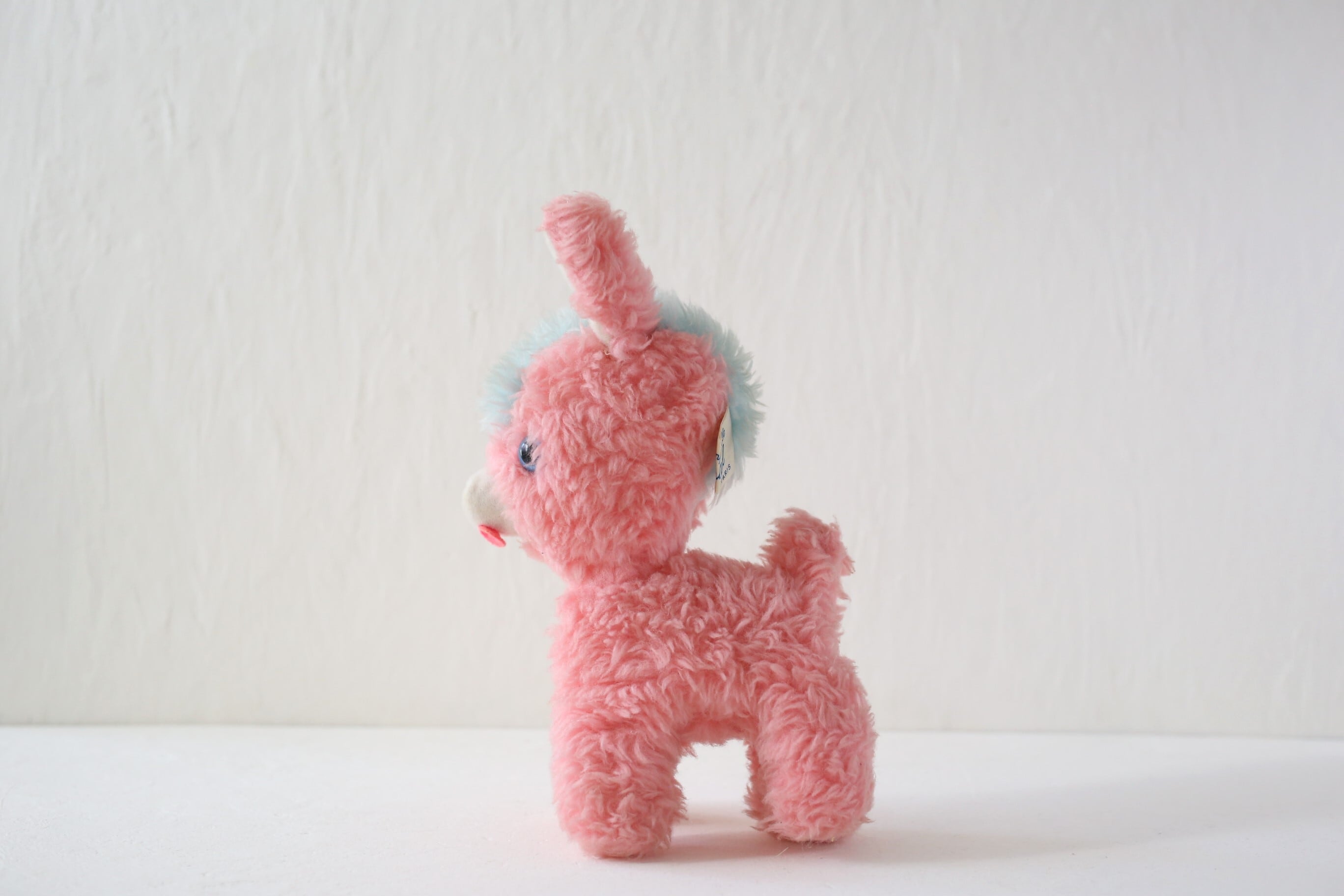 フランス アンティーク ヴィンテージ 『Je m'appelle Pintel』 ピンクのロバ N-04940