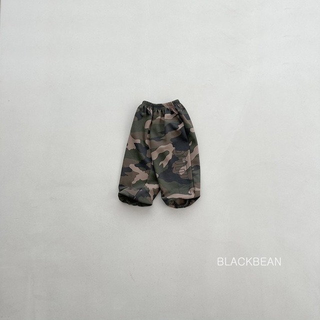 【取寄】blackbean|camo pants|カモパンツ|S-XL|kids|26 autumn