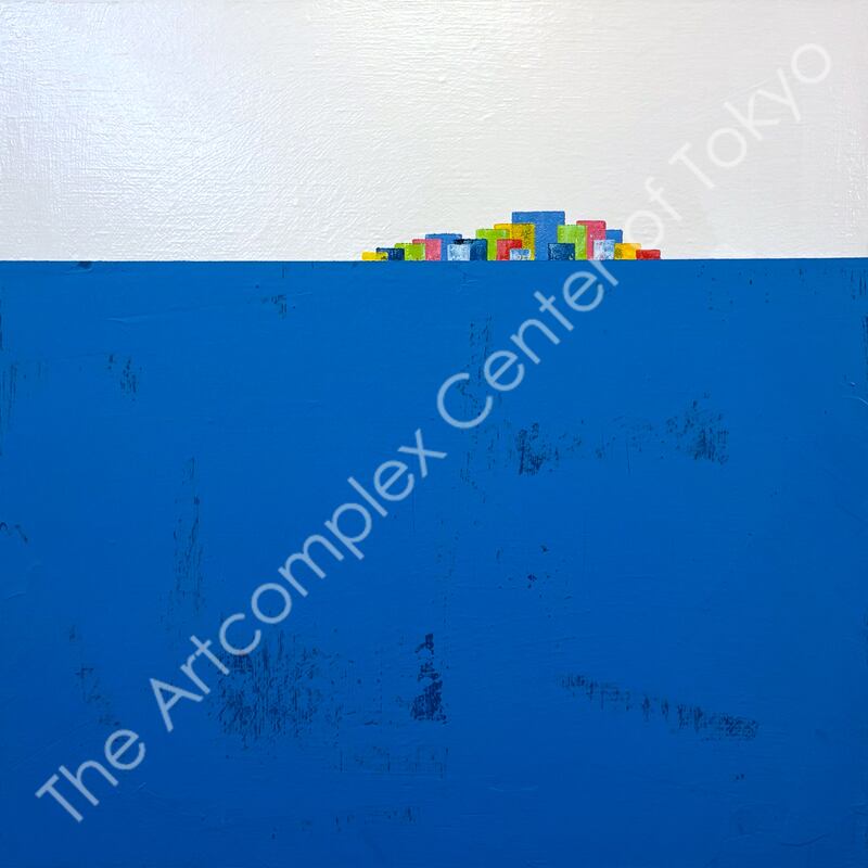 飯田哲夫「Painted over Yesterday - Blue」